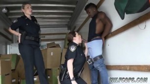 Blonde Sucks Good Black Suspect Taken On A Rough Ride