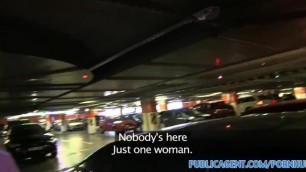 PublicAgent Pretty Blonde Fucks a Big Cock in a Public Car Park