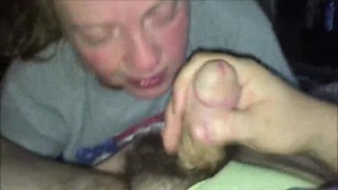 Amateur Blondie Sucking Cock and Swallowing