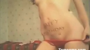 Happy Teen Live on Webcam