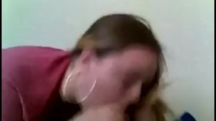 Girl with Hoops Giving Good Head