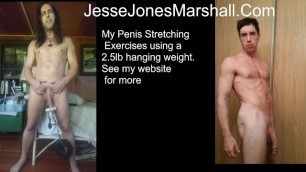 My Penis Exercise Series: Penis Stretching 101 Weight Hanging 2.5 Lbs