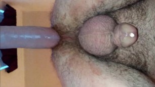 Watch my Hairy Ass have Multiple Anal Orgasm with my Monster Dildo!