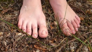 Dirty Feet in Forest - German JOI (short Version)