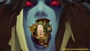 Overpowering | Animation (Sylvanas Giantess Vore)