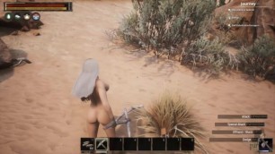 Messing around with Conan Exiles Sexual Mods Episode 1 Sexy Albino