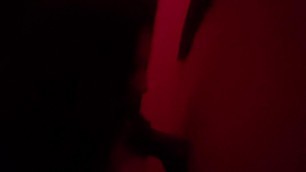 Asian MILF from Tinder Sucking me up at a Club.