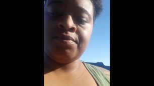 SSBBW Squats to Fart in Public