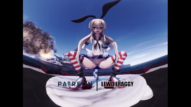 Kantai Collection - Shimakaze Live Fire Dildo 5K VR HENTAI