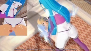 FUTA Shera L. Greenwood get horny fucked by FUTA Me!Me!Me!