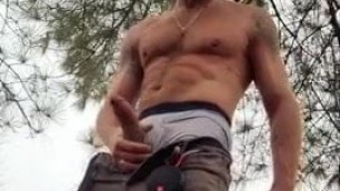 STEPDAD IN THE PARK JERKOFF