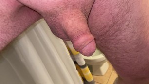 Piss after a nice dildo fucking