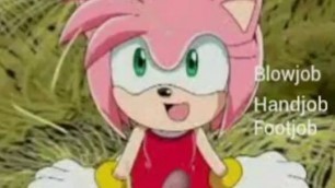 Amy Rose Dirty porn game sonic XD