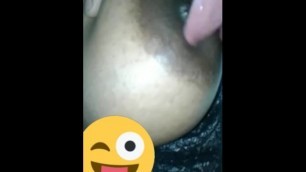 licking her nipple on snapchat