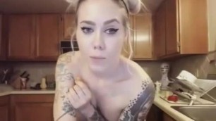 Cousin tattooed in the kitchen fucking - See more at(adf.ly/1mfL64)