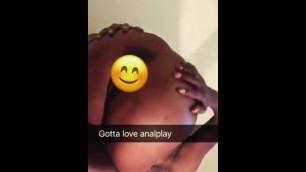 Black Girl Squirting from Snapchat. A MUST SEE!!!