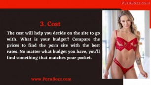 4 Things To Consider When Choosing A Porn Site