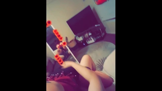 Mommy getting dicked on snapchat