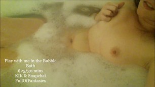 Play with me In the Bubble Bath KIK & Snapchat Compilation #4