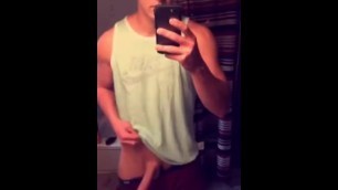 Straight Guy's Snapchat Video to Girlfriend