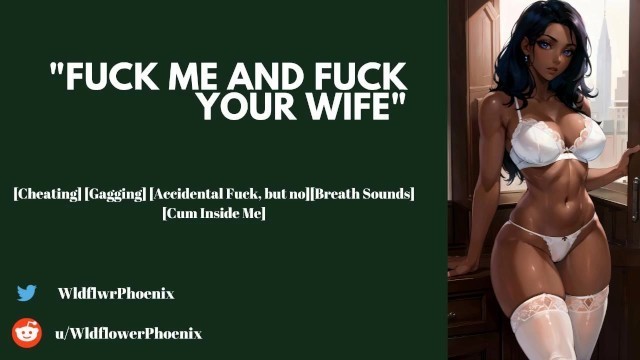 FUCK ME AND FUCK YOUR WIFE -ASMR AUDIO ROLEPLAY